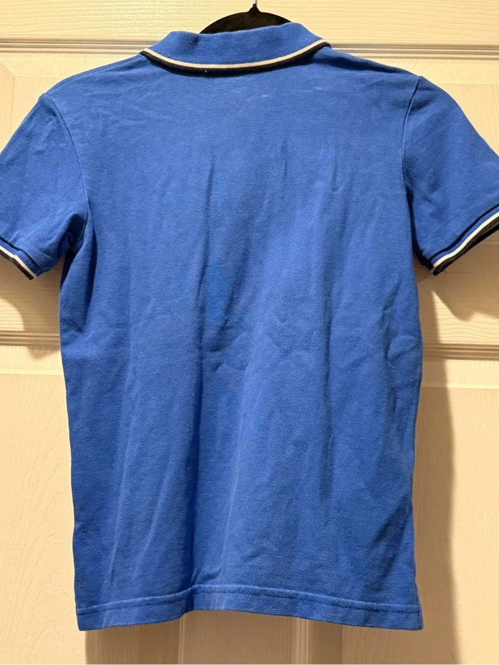 GAP Kids Blue Polo with White & Navy Trim